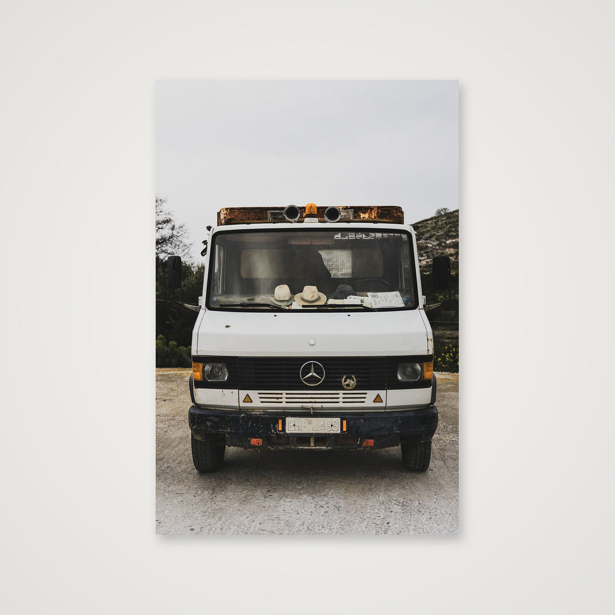 Hermes Van — 25×38cm, 10×15" Print only