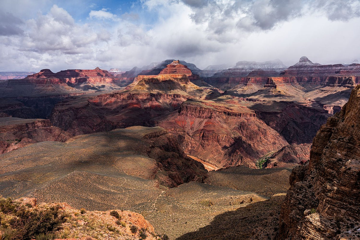 Grand Canyon in Snow and Sun