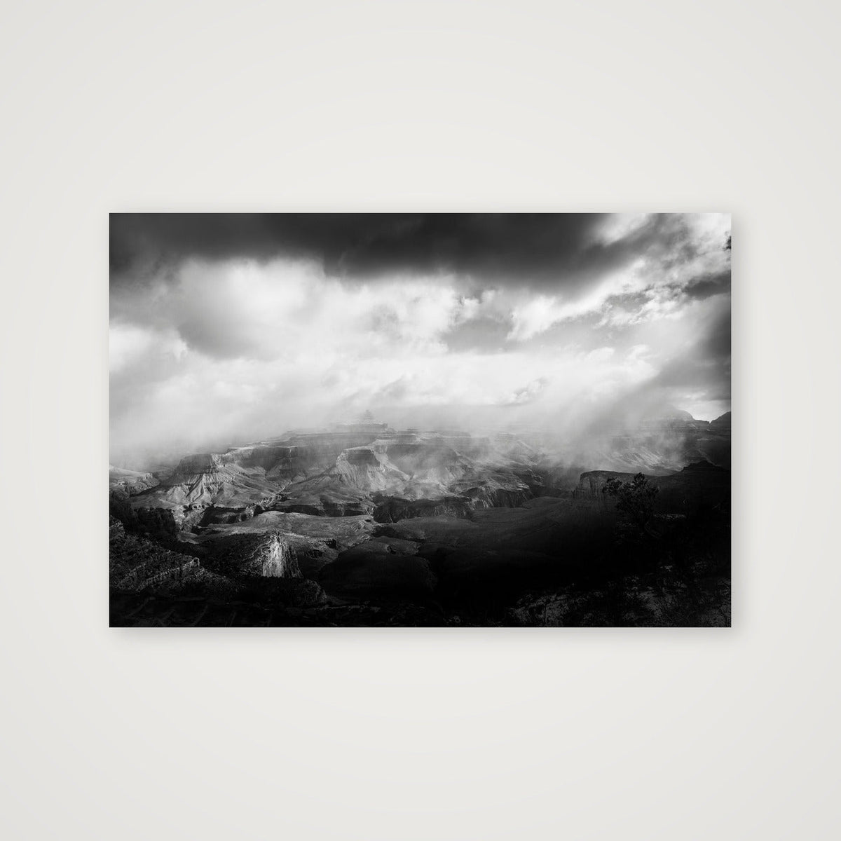Grand Canyon Storm — 91×61cm, 36×24" Print only